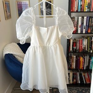 White dress